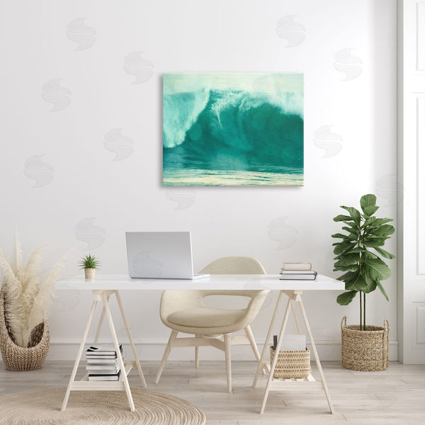 Stupell Industries Ashley Calhoun | Sun Spot Tidal Wave Tropical Surfing Coast Wall Art