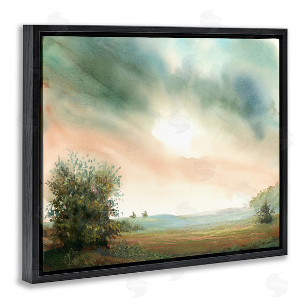 Stupell Industries Ashley Davis | Sunrise Over Pastoral Field Wall Art