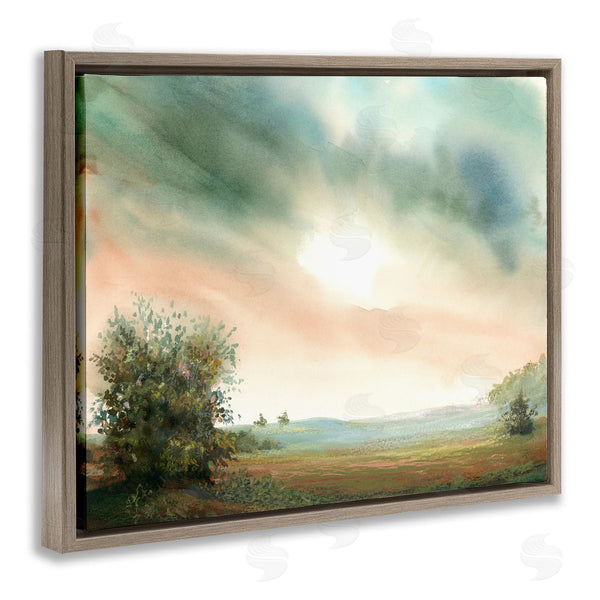 Stupell Industries Ashley Davis | Sunrise Over Pastoral Field Wall Art