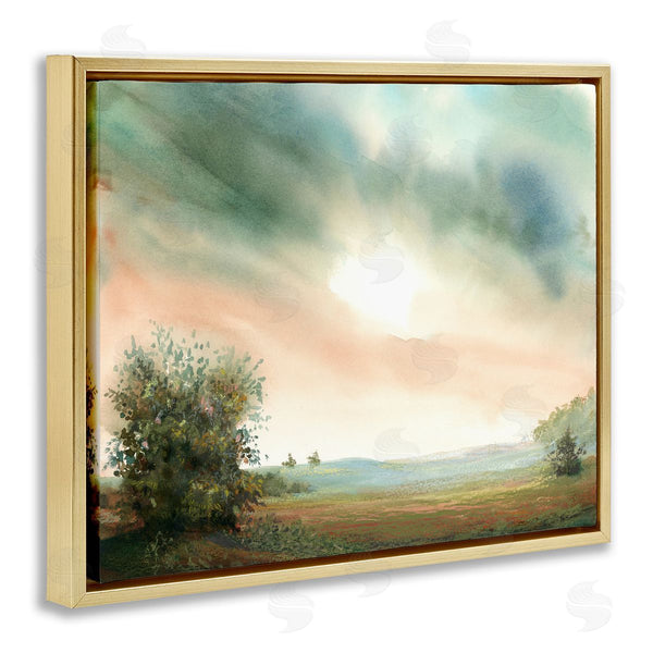 Stupell Industries Ashley Davis | Sunrise Over Pastoral Field Wall Art