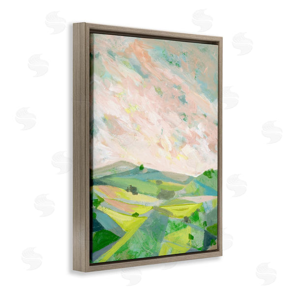 Stupell Industries Ashley Davis | Vibrant Green Hills Landscape Wall Art