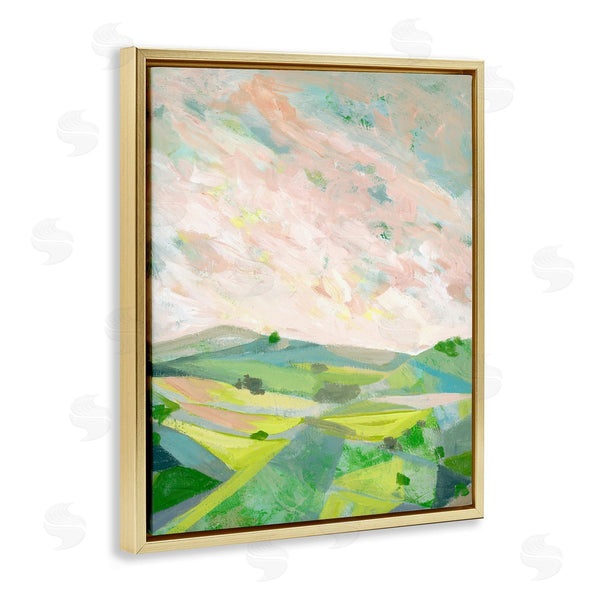 Stupell Industries Ashley Davis | Vibrant Green Hills Landscape Wall Art