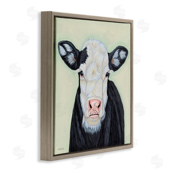 Stupell Industries Ashley Justice | Cow With Spotted Ears