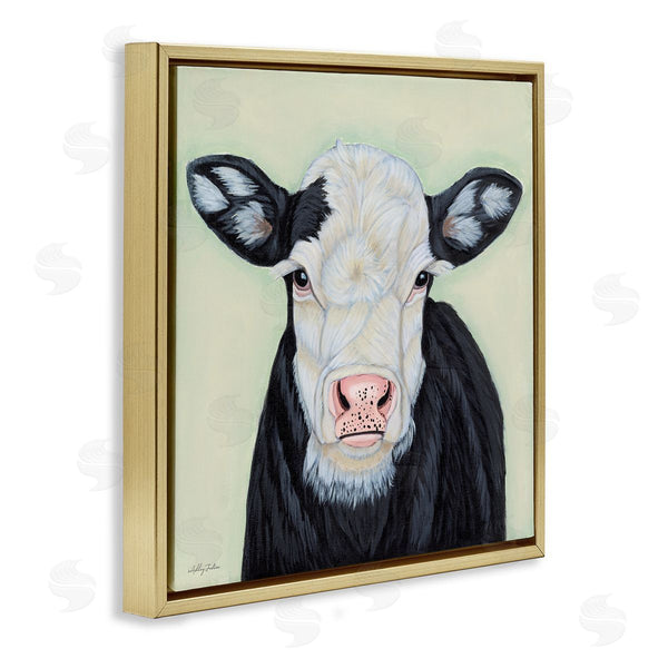 Stupell Industries Ashley Justice | Cow With Spotted Ears
