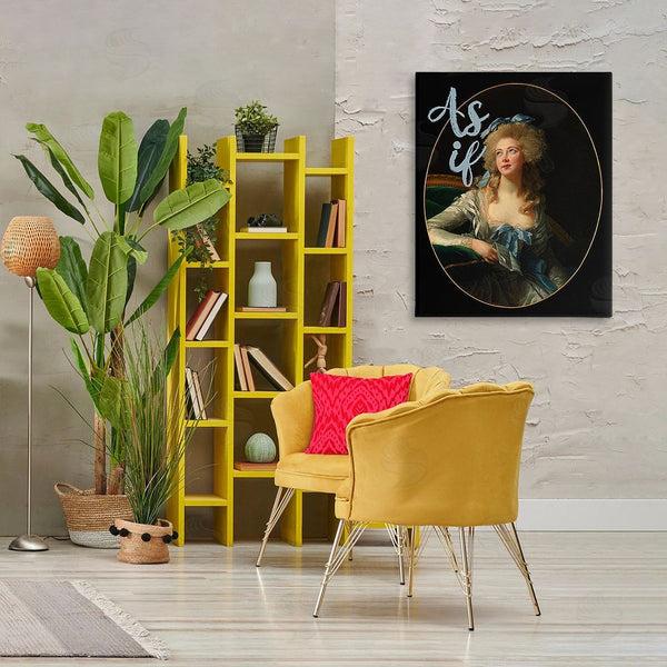 Stupell Industries Ashley Singleton | As If Classical Portrait Wall Art