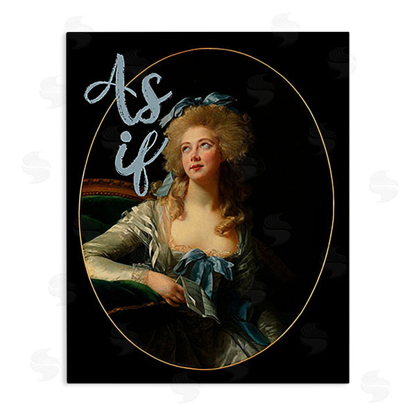 stupell industries Ashley Singleton | As If Classical Portrait Wall Art