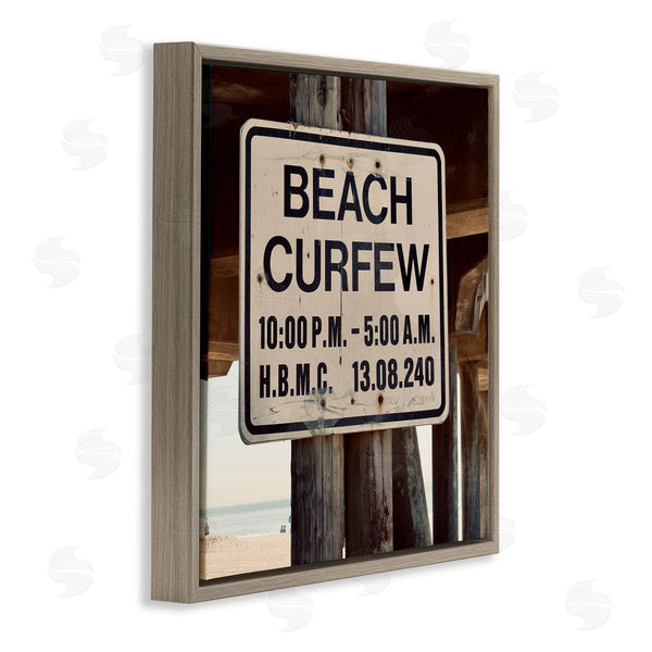 Stupell Industries Ashley Singleton | Beach Wharf Curfew Photograph