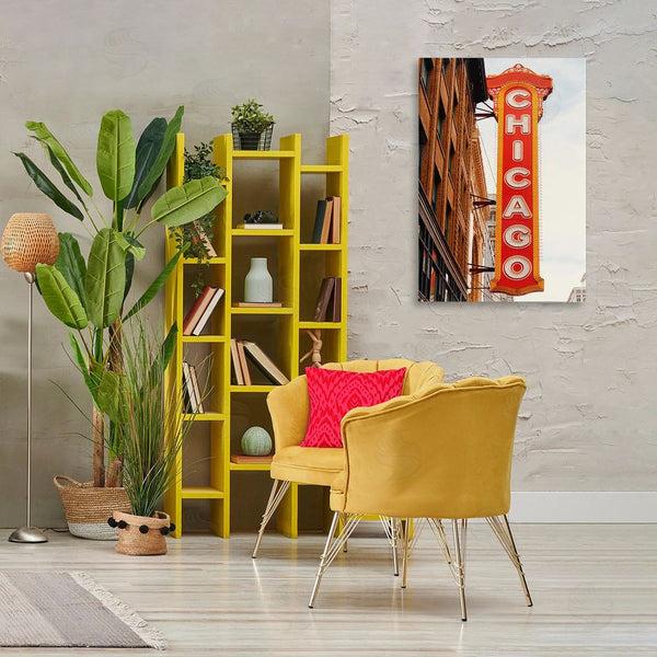 Stupell Industries Ashley Singleton | Chicago City Sign Wall Art