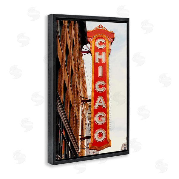 Stupell Industries Ashley Singleton | Chicago City Sign Wall Art