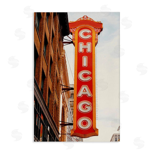 stupell industries Ashley Singleton | Chicago City Sign Wall Art