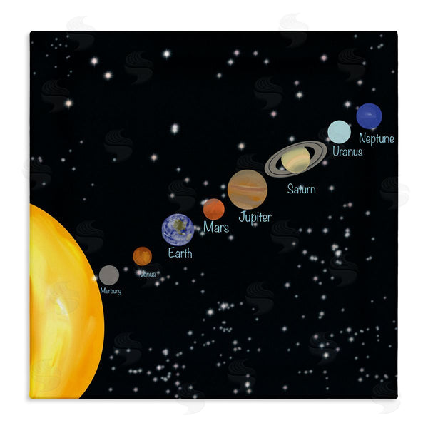 stupell industries Ashley Singleton | Educational Chart of Planets in Solar System Wall Art