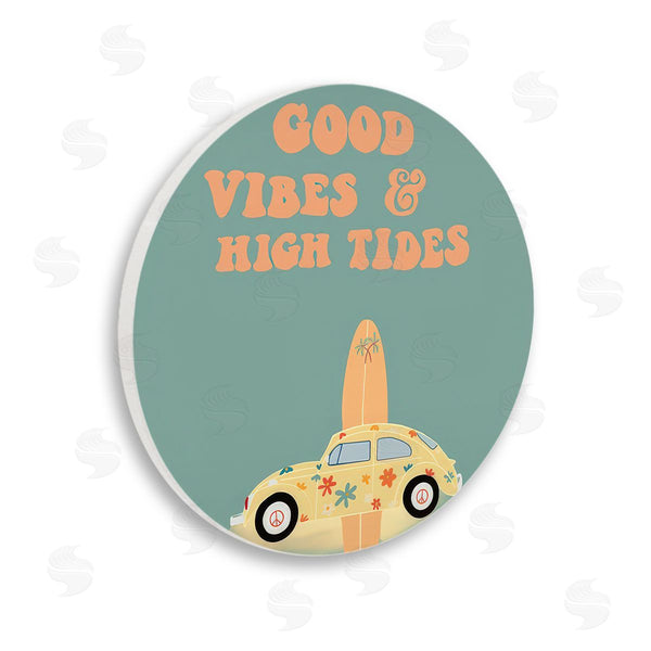 stupell industries Ashley Singleton | Good Vibes & High Tides Wall Art