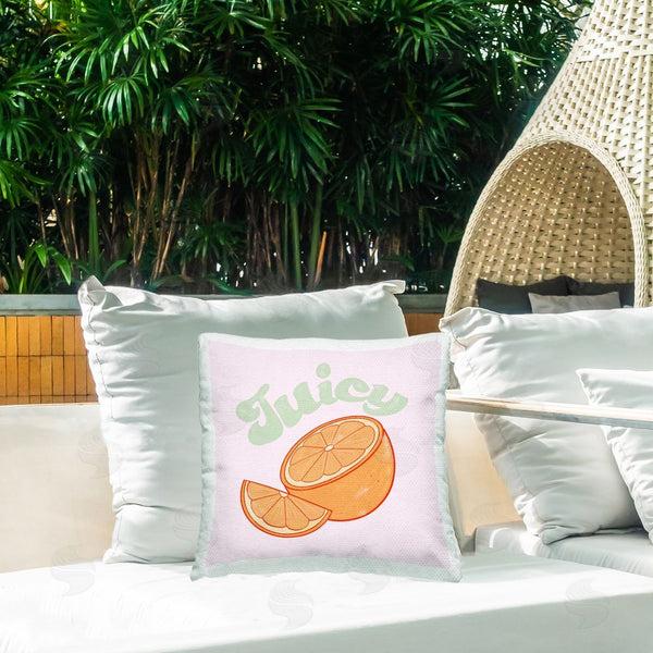 Stupell Industries Ashley Singleton | Juicy Citrus Slice Printed Throw Pillow
