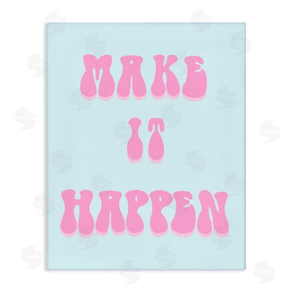 stupell industries Ashley Singleton | Make It Happen Determination Wall Art