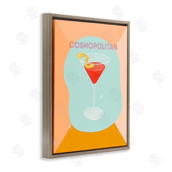 Stupell Industries Ashley Singleton | Modern Cosmopolitan Drink Wall Art