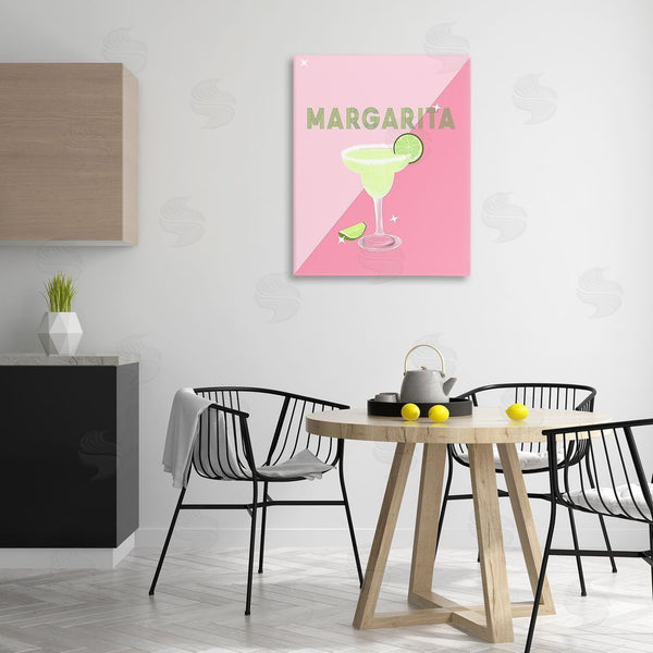 Stupell Industries Ashley Singleton | Modern Margarita On Pink Wall Art