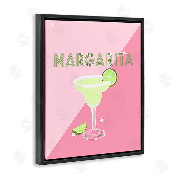 Stupell Industries Ashley Singleton | Modern Margarita On Pink Wall Art
