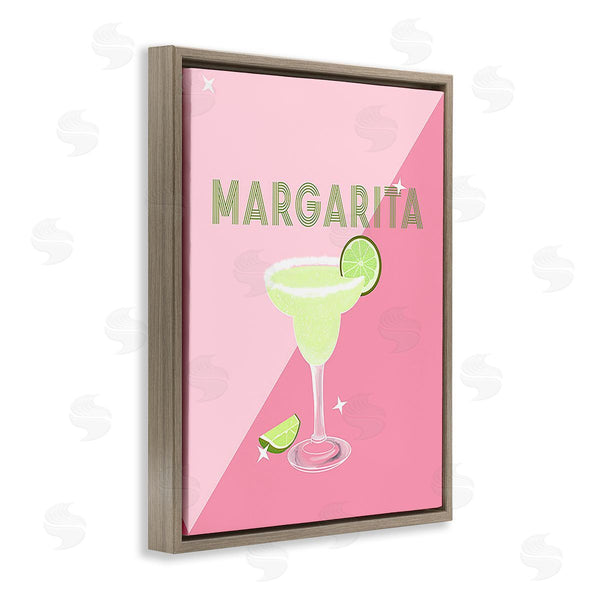 Stupell Industries Ashley Singleton | Modern Margarita On Pink Wall Art