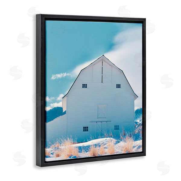 Stupell Industries Ashley Singleton | Niveous Winter Barn Wall Art