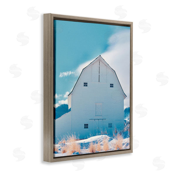 Stupell Industries Ashley Singleton | Niveous Winter Barn Wall Art