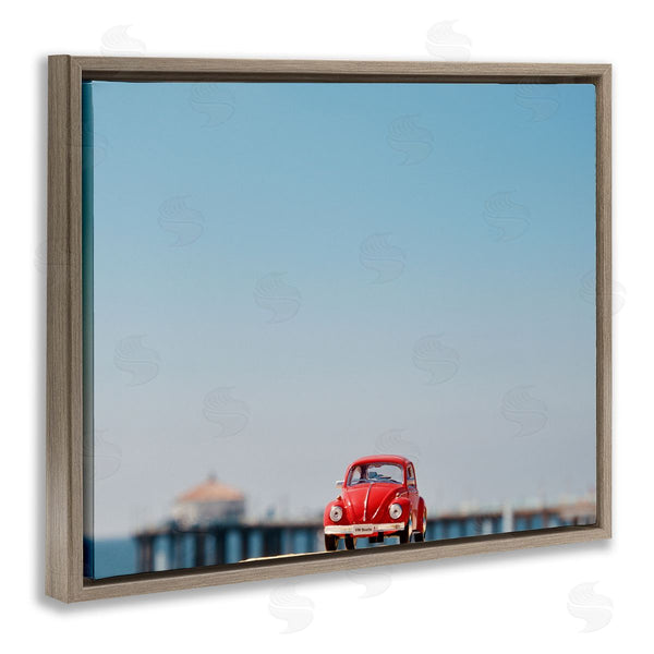 Stupell Industries Ashley Singleton | Red Vintage Car Adventure Wall Art