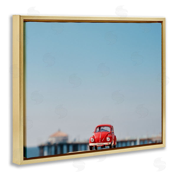 Stupell Industries Ashley Singleton | Red Vintage Car Adventure Wall Art