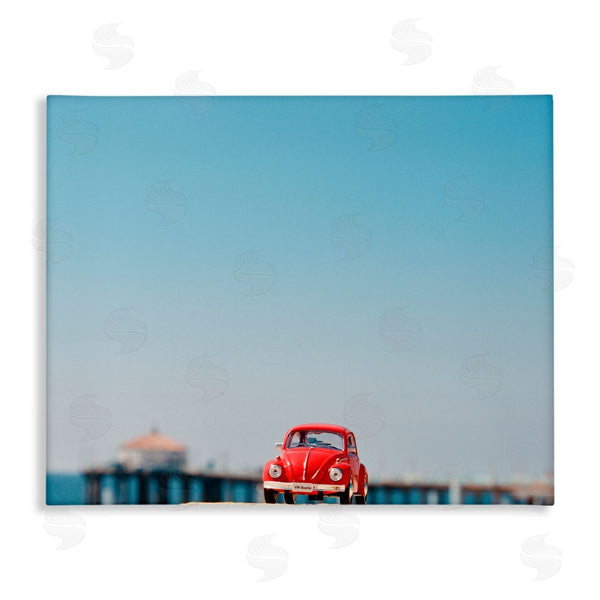 stupell industries Ashley Singleton | Red Vintage Car Adventure Wall Art