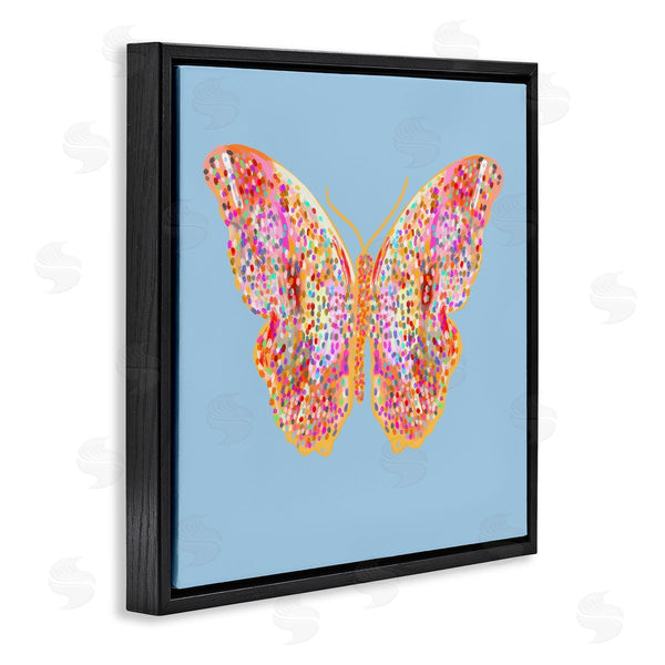 Stupell Industries Ashley Singleton | Speckled Glitzy Butterfly Wall Art