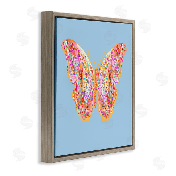Stupell Industries Ashley Singleton | Speckled Glitzy Butterfly Wall Art