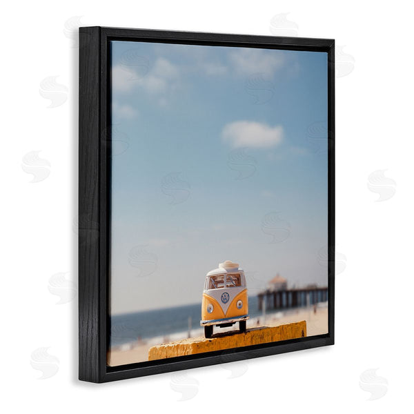 Stupell Industries Ashley Singleton | Vintage Car Model At Beach Wall Art