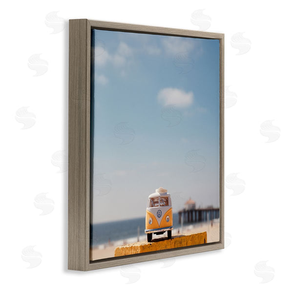 Stupell Industries Ashley Singleton | Vintage Car Model At Beach Wall Art