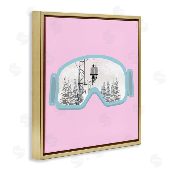 Stupell Industries Ashley Singleton | Winter Slopes Goggles Wall Art