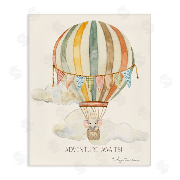 stupell industries Audrey Jeanne Roberts | Adventure Awaits Soft Balloon