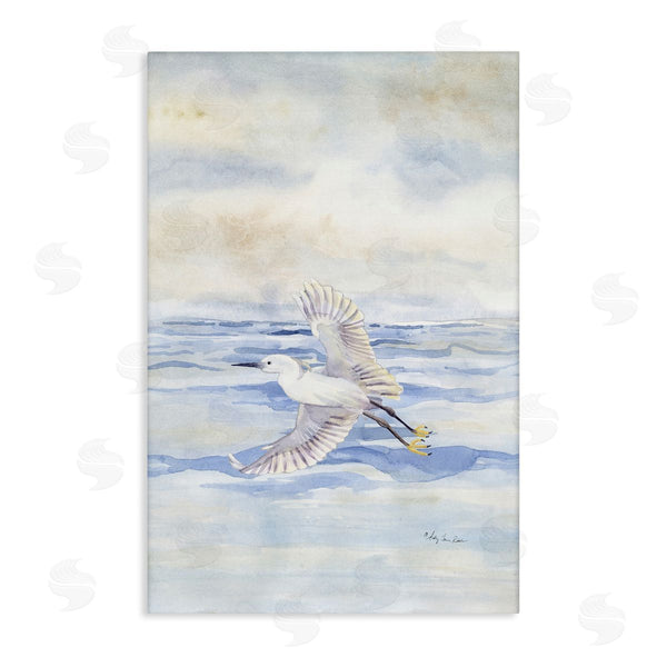stupell industries Audrey Jeanne Roberts | Flying Heron Over Water
