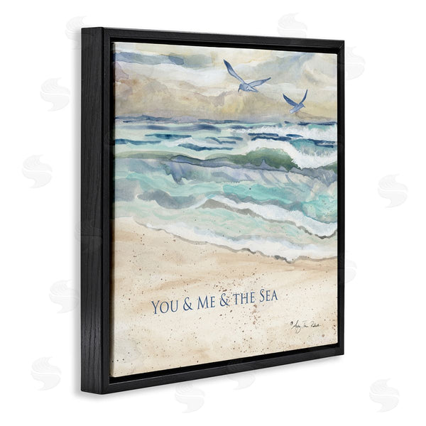 Stupell Industries Audrey Jeanne Roberts | Muted You Me & The Sea