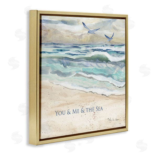 Stupell Industries Audrey Jeanne Roberts | Muted You Me & The Sea