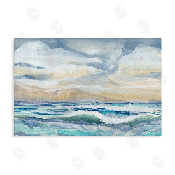 stupell industries Audrey Jeanne Roberts | Subtle and Serene Cloudy Sea