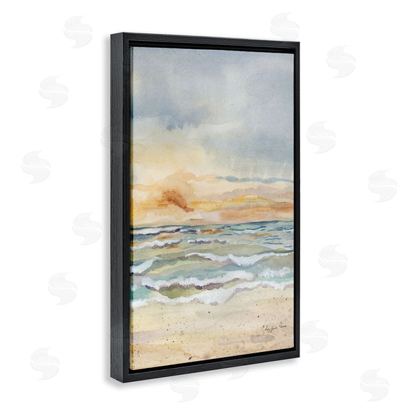 Stupell Industries Audrey Jeanne Roberts | Sunrise Serenity Sea Waves