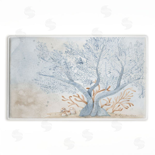 stupell industries Audrey Jeanne Roberts | Treasures From The Sea Plush Bath Mat