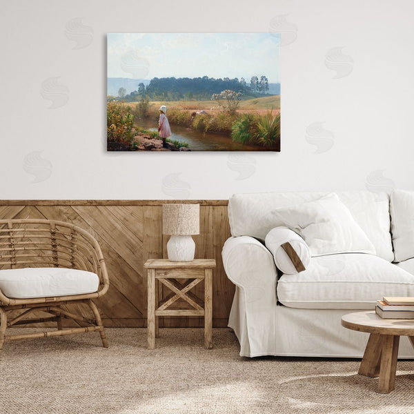 Stupell Industries August Malmstrom | Down By The River Wall Art