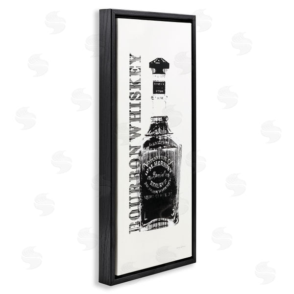 Stupell Industries Avery Tillmon | Bourbon Whiskey Alcohol Bottle Wall Art
