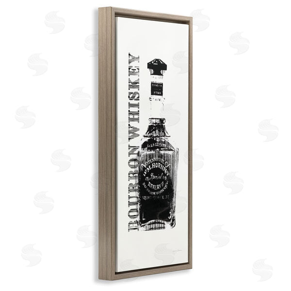 Stupell Industries Avery Tillmon | Bourbon Whiskey Alcohol Bottle Wall Art