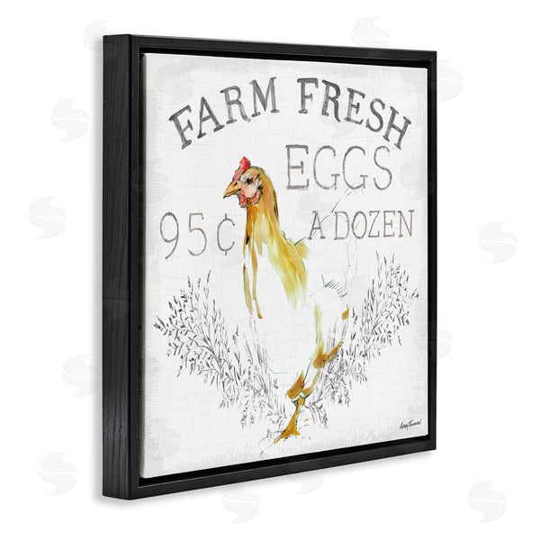 Stupell Industries Avery Tillmon | Chicken Farm Fresh Vintage Sign