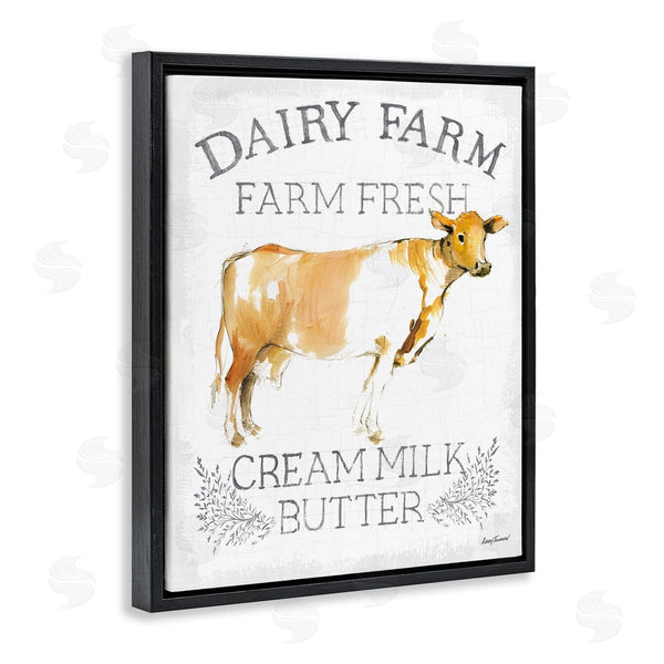 Stupell Industries Avery Tillmon | Country Cow Dairy Farm Sign