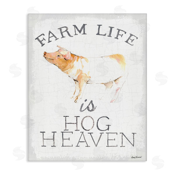 stupell industries Avery Tillmon | Farm Life is Hog Heaven