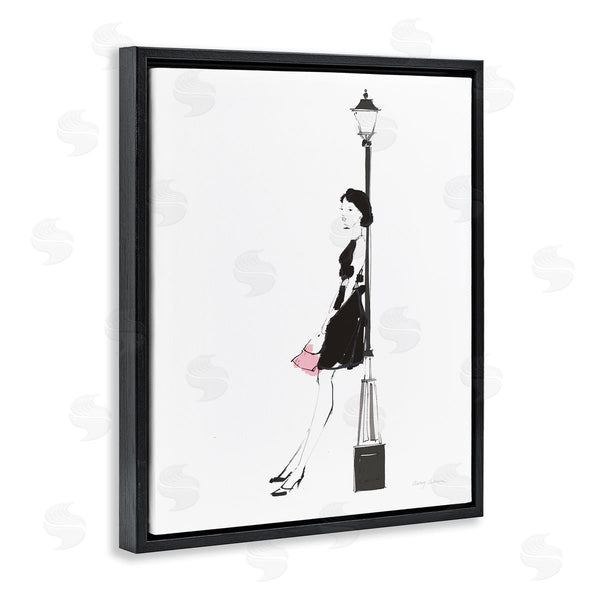 Stupell Industries Avery Tillmon | Parisian Female Light Post