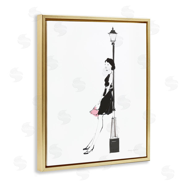 Stupell Industries Avery Tillmon | Parisian Female Light Post