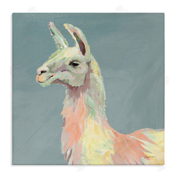 stupell industries Avery Tillmon | Pop Style Llama Portrait Wall Art
