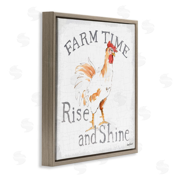 Stupell Industries Avery Tillmon | Rise And Shine Morning Chicken