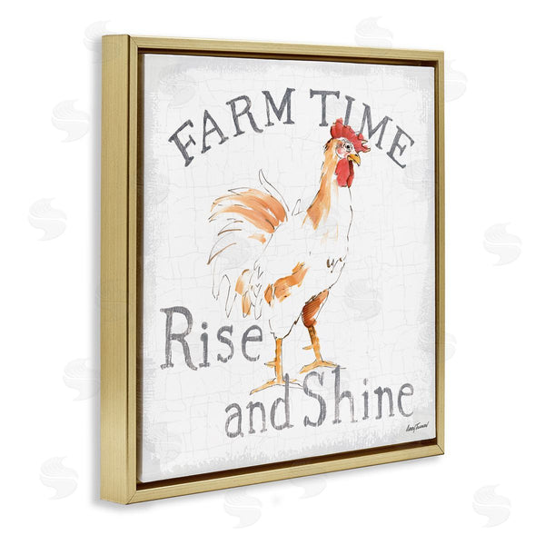 Stupell Industries Avery Tillmon | Rise And Shine Morning Chicken